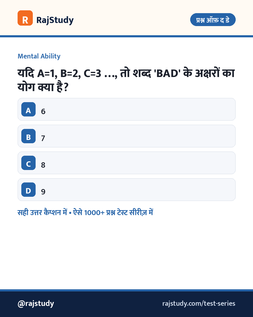 RAS प्रश्न इन्फोग्राफिक